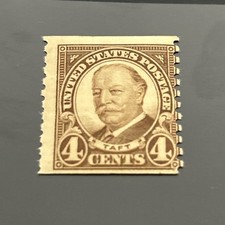 US Stamp Scott 687 1930 4c William H Taft Brown Mint NH VF 