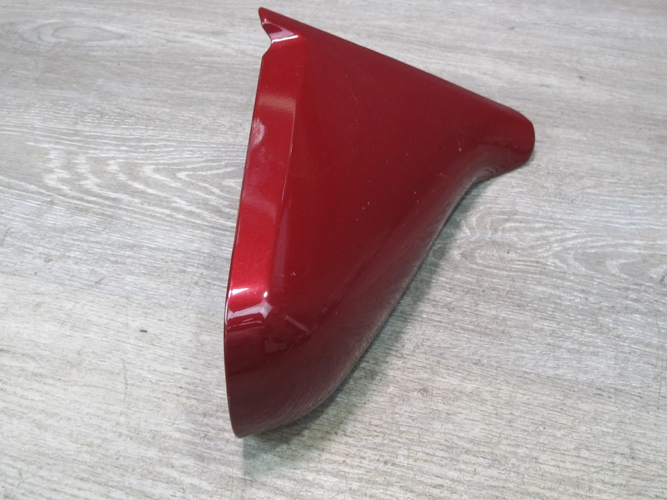 86-88 TOYOTA SUPRA MK3 RIGHT DOOR SIDE VIEW EXTERIOR POWER MIRROR RED PEARL OEM - Image 4 of 4