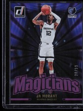 2024-25 Donruss #7 Ja Morant Magicians Holo Purple Laser #/99