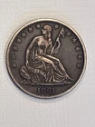 1861-O Seated Liberty Half Dollar 50c New Orleans Mint Civil War Era Date