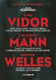 Grandes Directores 6 DVD King Vidor + Orson Welles + Anthony Mann