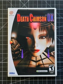 Dreamcast Death Crimson OX Your Choice of Custom Case NO Game or Manual