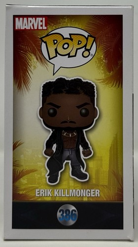 Funko POP! Marvel: Black Panther - Erik Killmonger #386 - Picture 4 of 5