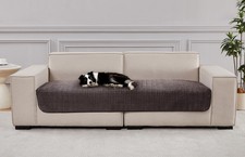 Dog Bed Cover Couch for Pets 33x82 inch Anti-Slip Washable Pads for 3 Cushions