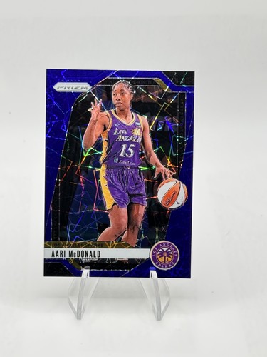 2024 Panini Prizm WNBA Aari McDonald #97 Blue Velocity Prizms Los ...