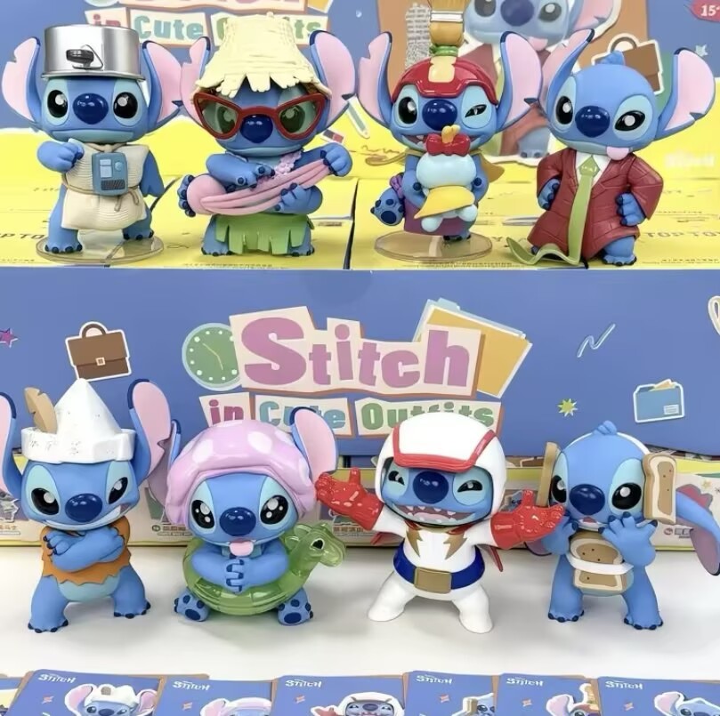 TOPTOY Stitch In Cut Outfits Series Blind Box Confirmed Figures