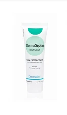 DermaSeptin Ointment Skin Protectant Menthol, 4 Ounce Tube, #00212 Sealed NEW