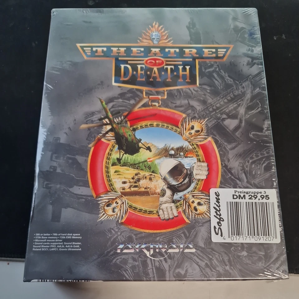 Theatre of Death Psygnosis - Bigbox - Sealed - PC