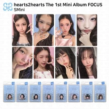 Hearts2Hearts H2H 1st Mini Album FOCUS SMini ver. Official Photocard KPOP K-POP