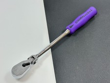 New Cornwell Usa 38 Drive Purple Soft Grip Flex Head Ratchet Jrzf12lp New Cornwell Usa 38 Drive Purple Soft Grip Flex Head Ratchet Jrzf12lp