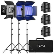 LED Video Light RGB Photography Lighting Kit