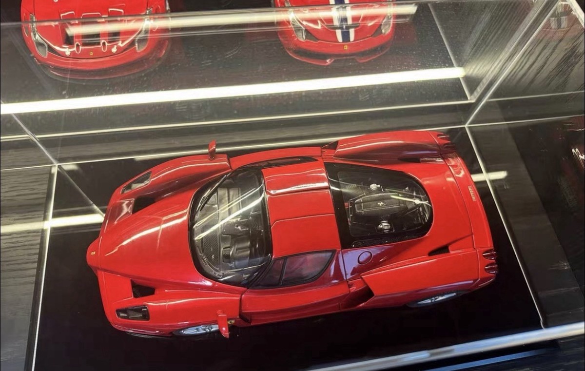 ミニカー Ferrari Enzo 1/18 B.B.R ＜予約品＞ BBR 1/18 Ferrari Enzo Giallo modena Silver wheels