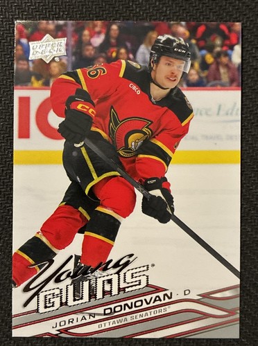 2026-27 Upper Deck Young Guns Jorian Donovan #238 rookie card