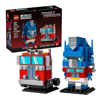 LEGO BrickHeadz Transformers Optimus Prime Roboter & Fahrzeug 40803 Set