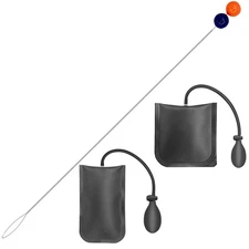 2PCS Air Wedge Bag Max Load 300 Pounds Pressure Heavy Duty Button Master Stai...