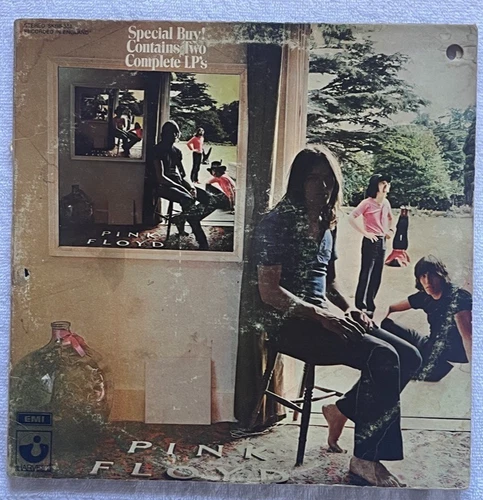 PINK FLOYD Ummagumma HARVEST 2ndPress GENE THOMPSON MASTER G+/G  VPI Cleaned