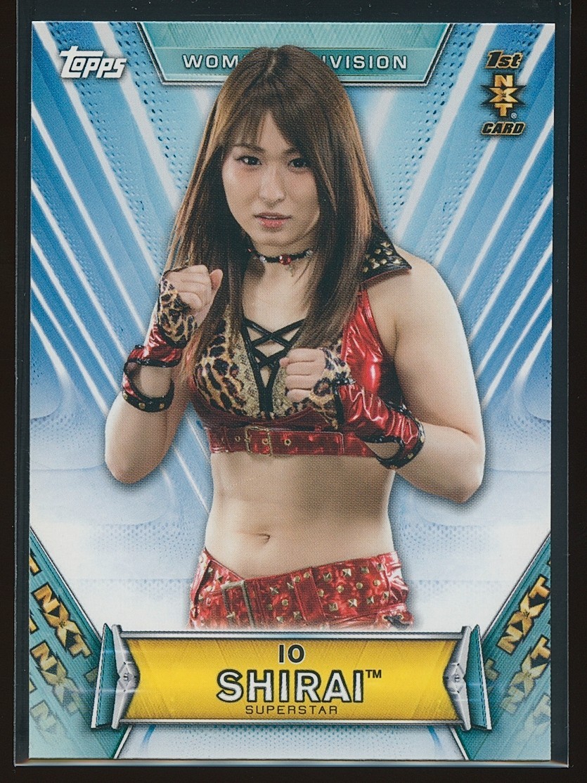 Io Shirai Iyo Sky 2019 Topps WWE Women's Division Roster #37