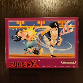 Spartan X Kung-Fu Master Famicom NES Japan Import Irem with Box and Manual