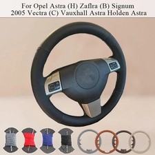 Steering Wheel Cover Micro Fibre Leather Opel Astra Vectra Vauxhall