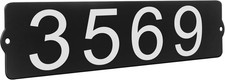 House Numbers for Outside, Metal Address Numbers for House, Waterproof, Horizont