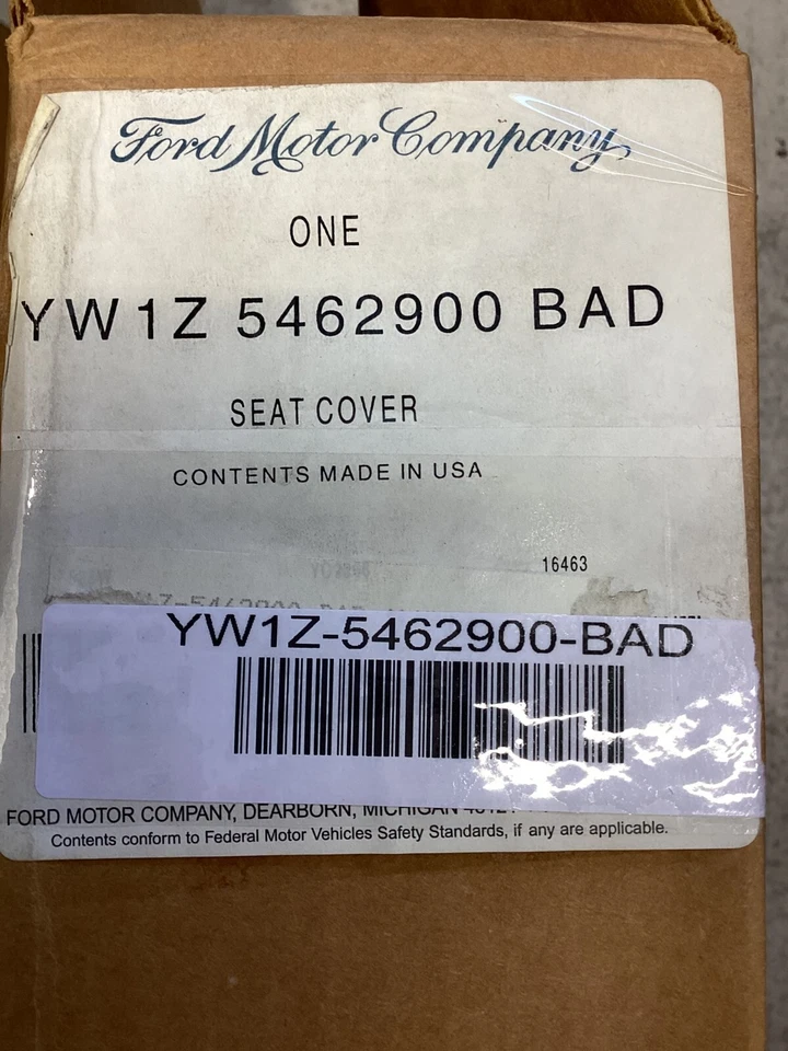 Lincoln Town Car 2002 OEM asiento delantero derecho cubierta inferior YW1Z-5462900-BAD Foto 4 de 4
