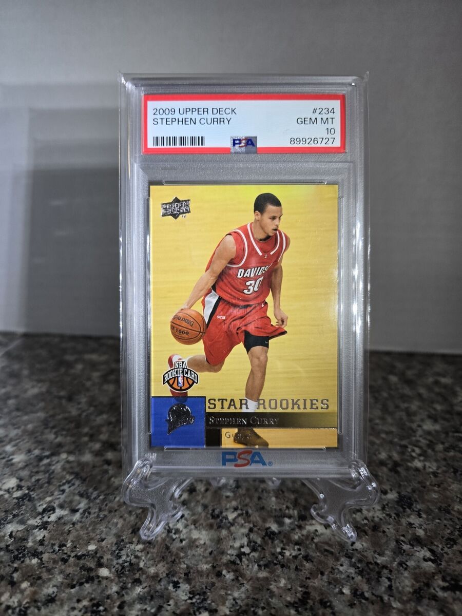 その他 2009 Stephen Curry Upper Deck RC 2009 Upper Deck #234 Stephen Curry RC Rookie PSA 10 GEM MINT