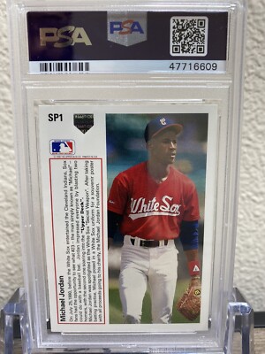 1991 UPPER DECK #SP1 MICHAEL JORDAN PSA 10 GEM MINT | eBay