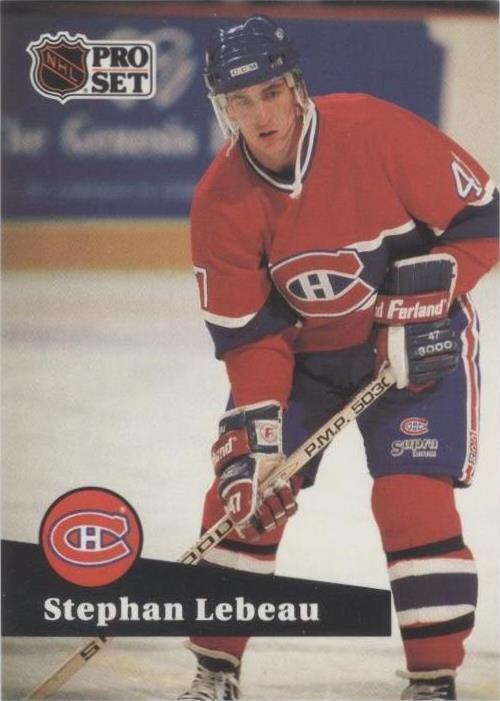 1991-92 Pro Set - Stephan Lebeau #120 - 1 of 1
