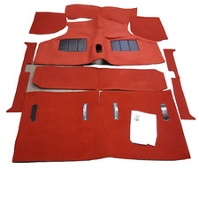 Classic Mini Pickup/Van Autoteppich CK973M  Rot ab BJ 1973  BMC Austin Rover