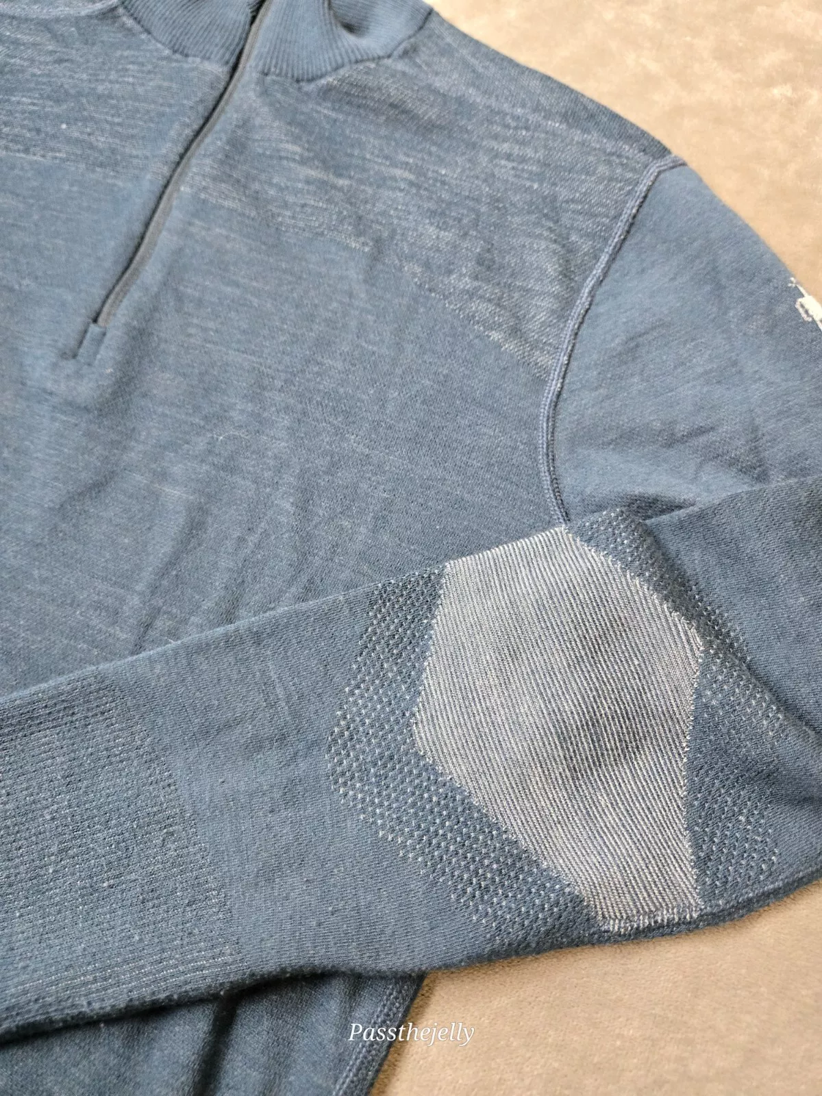 smartwool thermal merino wool 1/4 zip intrakint sweater