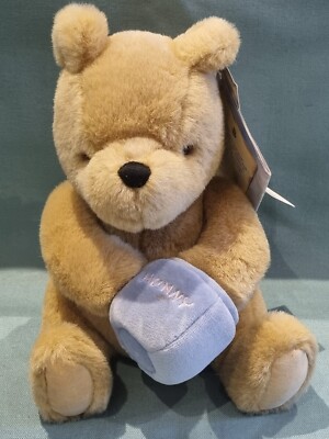 Gund Classic Pooh Winnie The Pooh Honey Pot Sitting Plush Toy