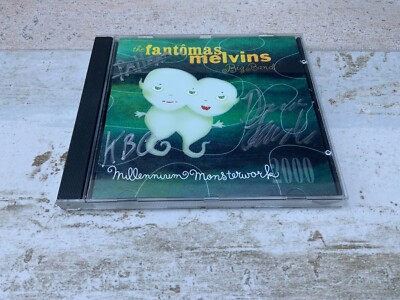 The Fantomas Melvins Big Band Millennium Monsterwork CD signed M Patton LOMBARDO