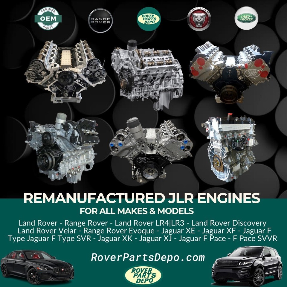 Jaguar Land Rover Range Rover Remanufactured Engines All Models ...