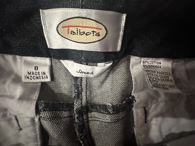 Jeans Wide Leg Talbot Tailored Size 8 Very Cozy, Classic Sophisticated Jean Look