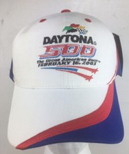 Vintage W/Tags 2003 Daytona 500 Trucker Hat The Great American Race Nascar