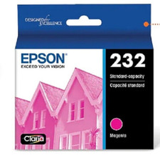 GENUINE Epson 232 Magenta Ink Cartridge Brand New/Sealed expire 2027 .....