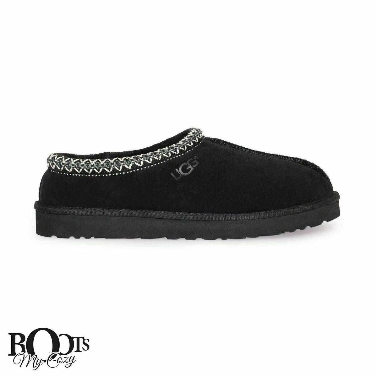 Black ugg moccasins mens sales
