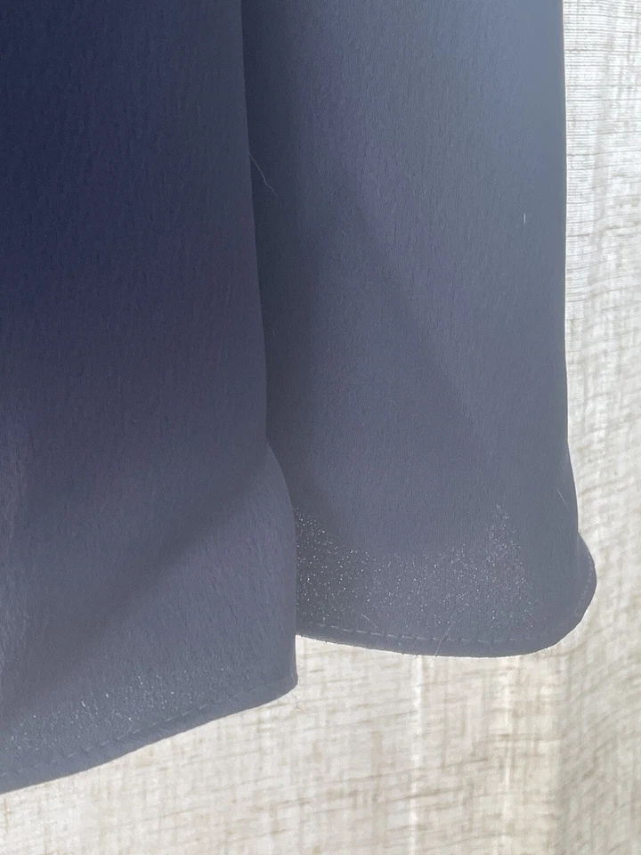 Vestido de Dama de Honor David’s Nupcial Azul Marino Celebrate DB Studio Talla 4 Foto 4 de 4