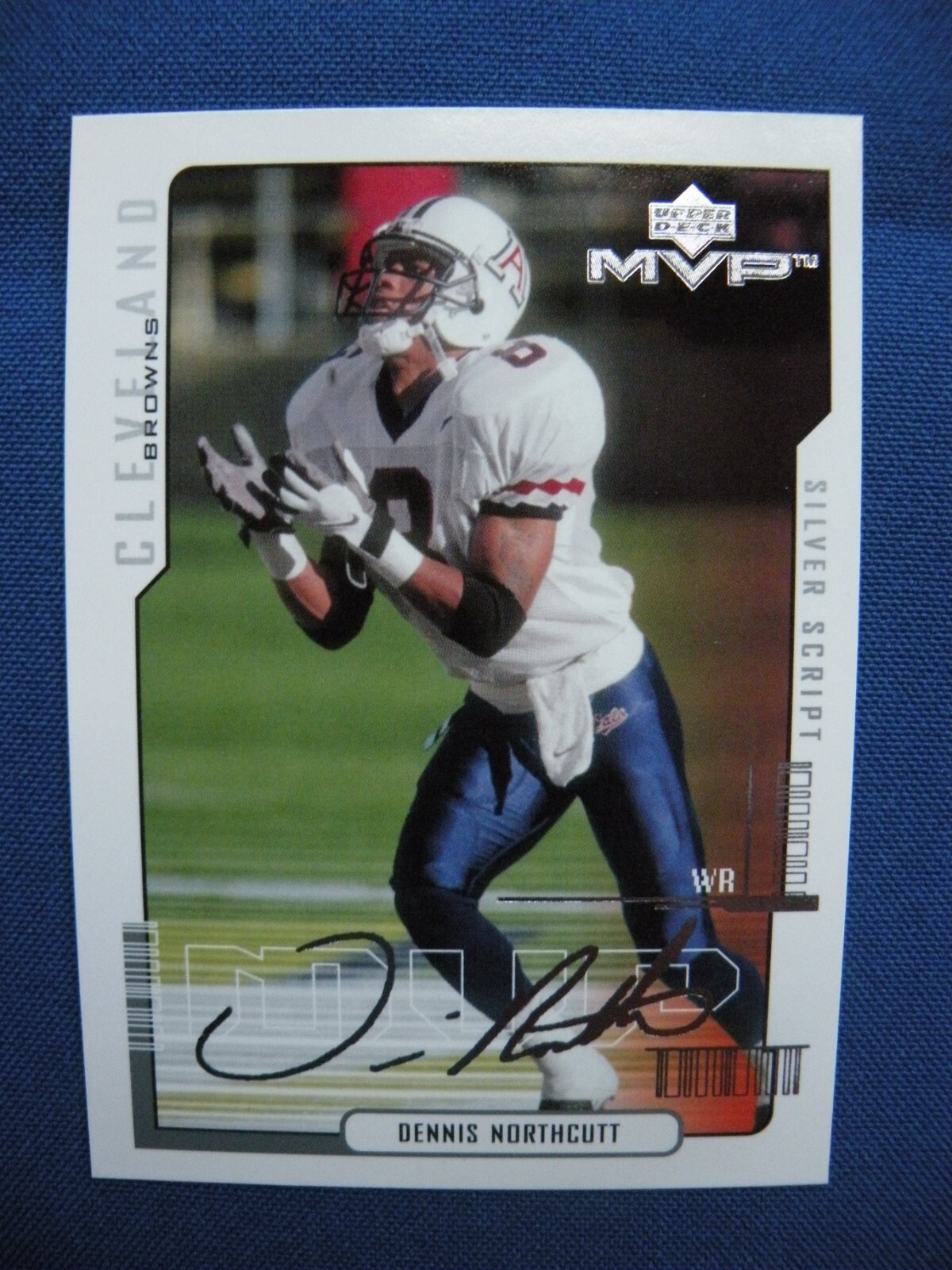 Dennis Northcutt Upper Deck MVP #214 Silver Script