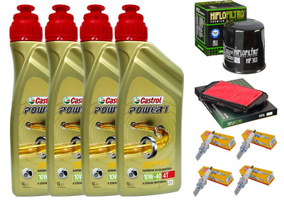 HONDA VFR 750 F KIT/INSPEKTION CATROL POWER 1 10W40 ÖLFILTER LUFT ZÜNDKERZEN
