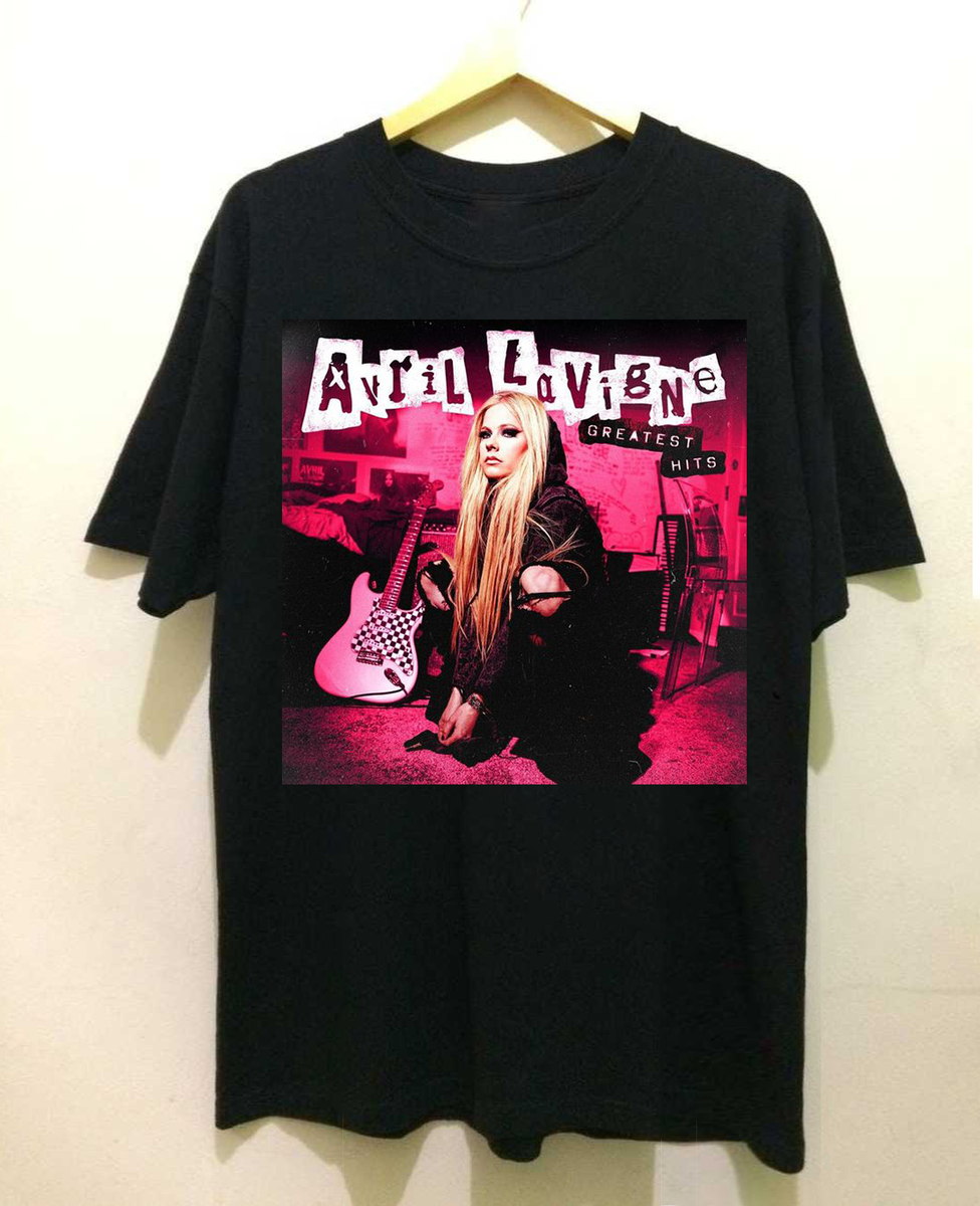 Avril Lavigne Album Greatest Hits Adult Unisex T-Shirt All Size S