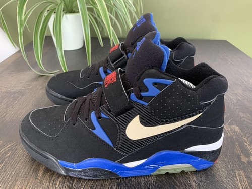 Nike Air Force 180 'Charles Barkley' OG 2005-Black/Sport Royal Blue-UK8.5/US9.5 - Foto 5 di 22