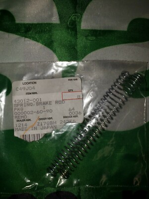 KAWASAKI NOS BRAKE ROD SPRING Z1 H2 H1 Z900 KZ900 KX F KE 43012