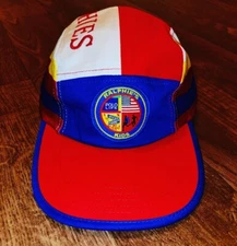 Polo Life RK Red Blue 5 Panel Cap 