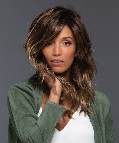Peluca REEVES de ESTETICA, *TODOS LOS COLORES*, Gorra Elástica, Nuevo Estilo Ondulado Largo, NUEVO - Imagen 10 de 37