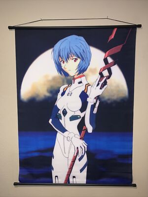 Rei Ayanami Neon Genesis Evangelion Anime Fabric Wall Scroll 43 by 31
