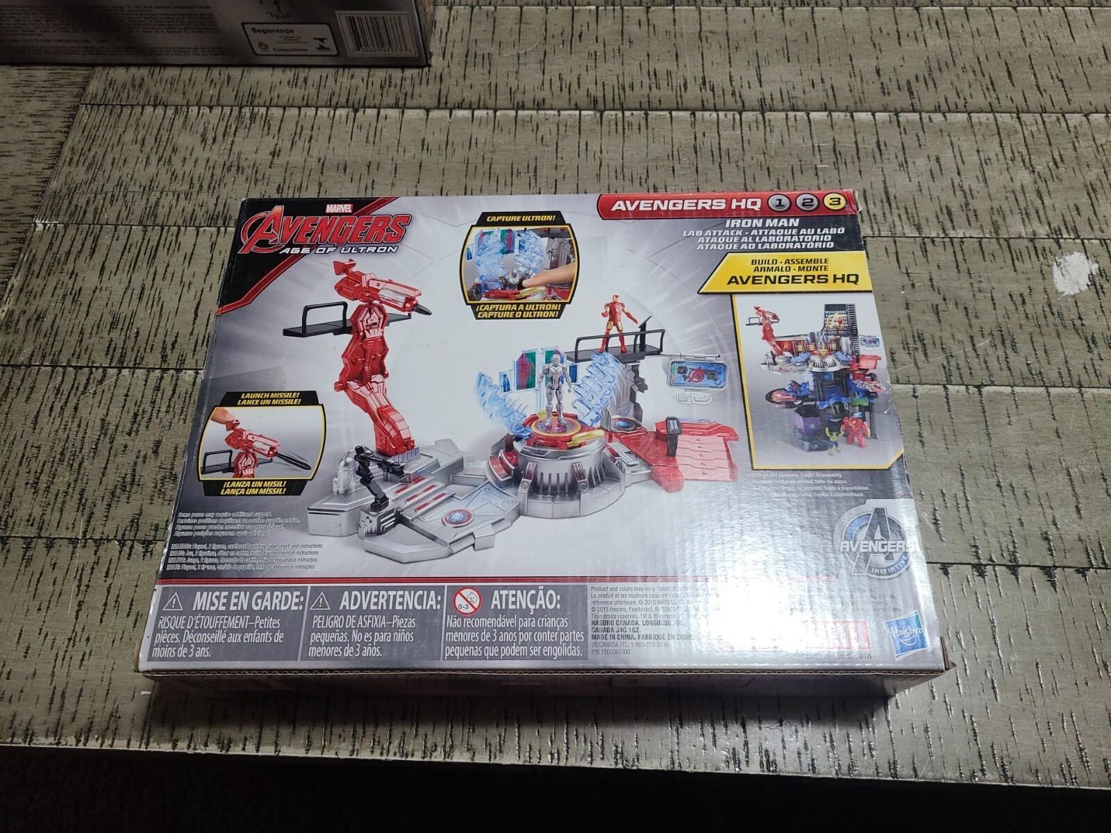 Marvel Avengers Age of Ultron IRON MAN LAB ATTACK Action Figure Set 