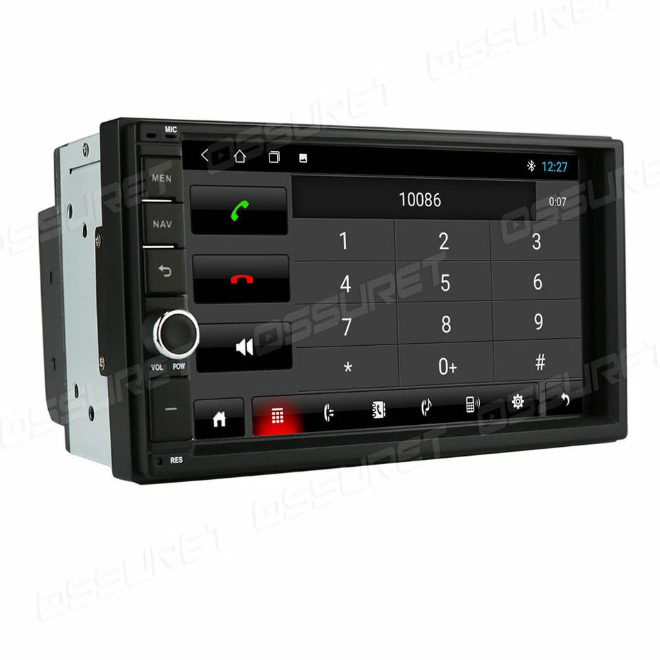 7" 2Din Universal Android 12 Carplay Car Stereo Radio 2+32G GPS Navi Player WIFI - Image 4 of 4