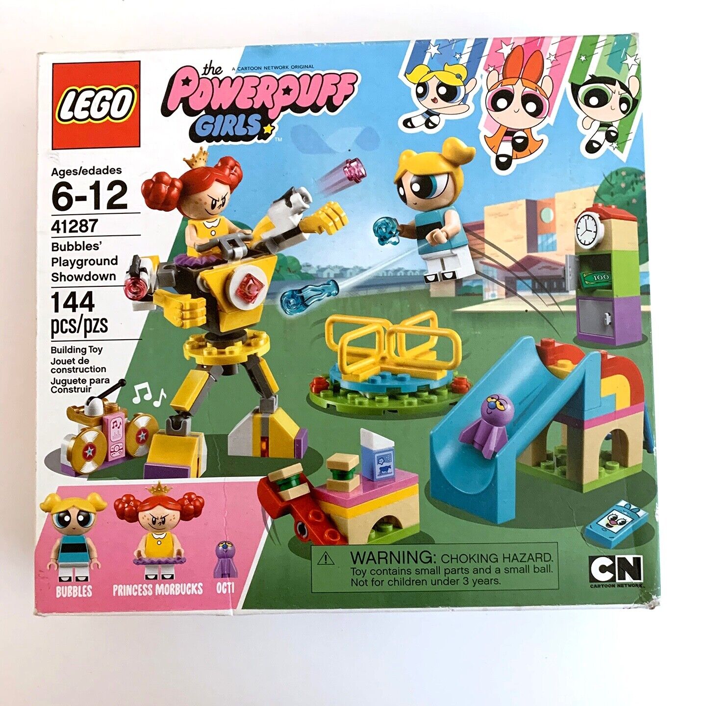 RETIRED LEGO 41287 Powerpuff Girls Bubble's Playground Showdown. Brand New!!