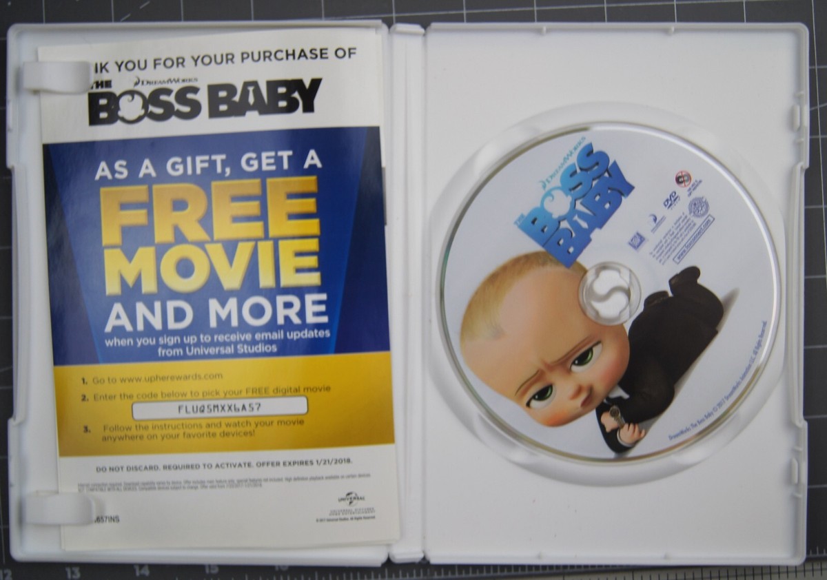 The Boss Baby (DVD, 2017) 24543313748| eBay